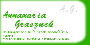 annamaria grasznek business card